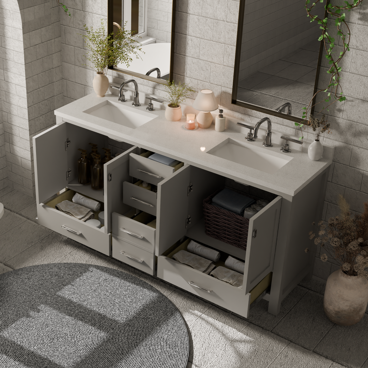 72inch bath vanity cabinet