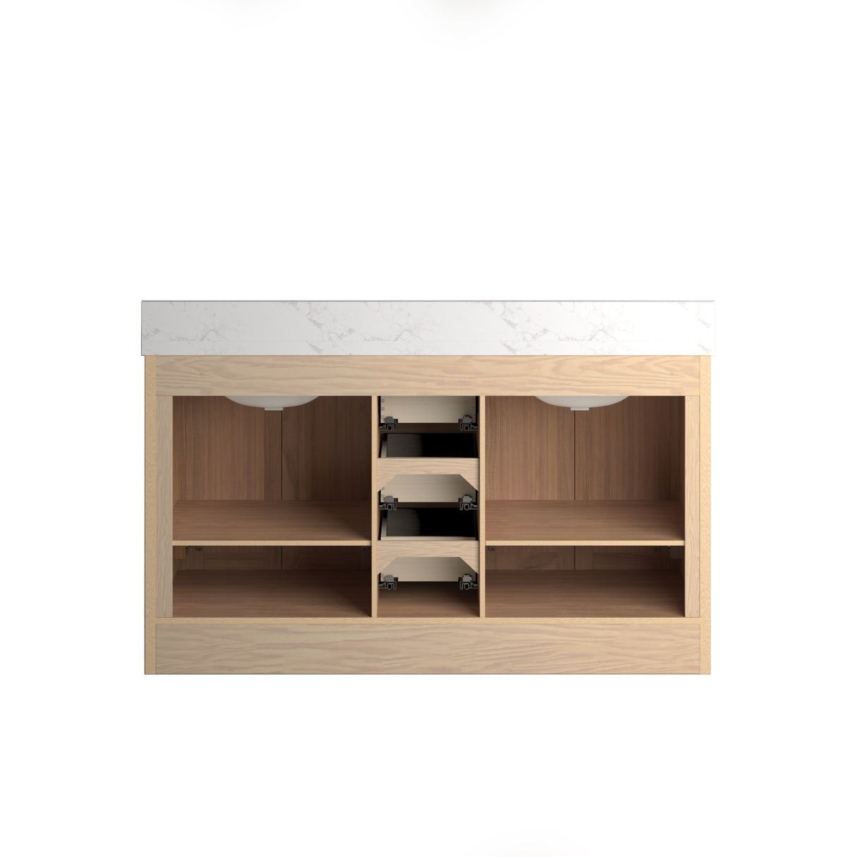 mid century bath vanity