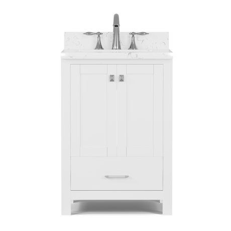 Freestanding single vanity