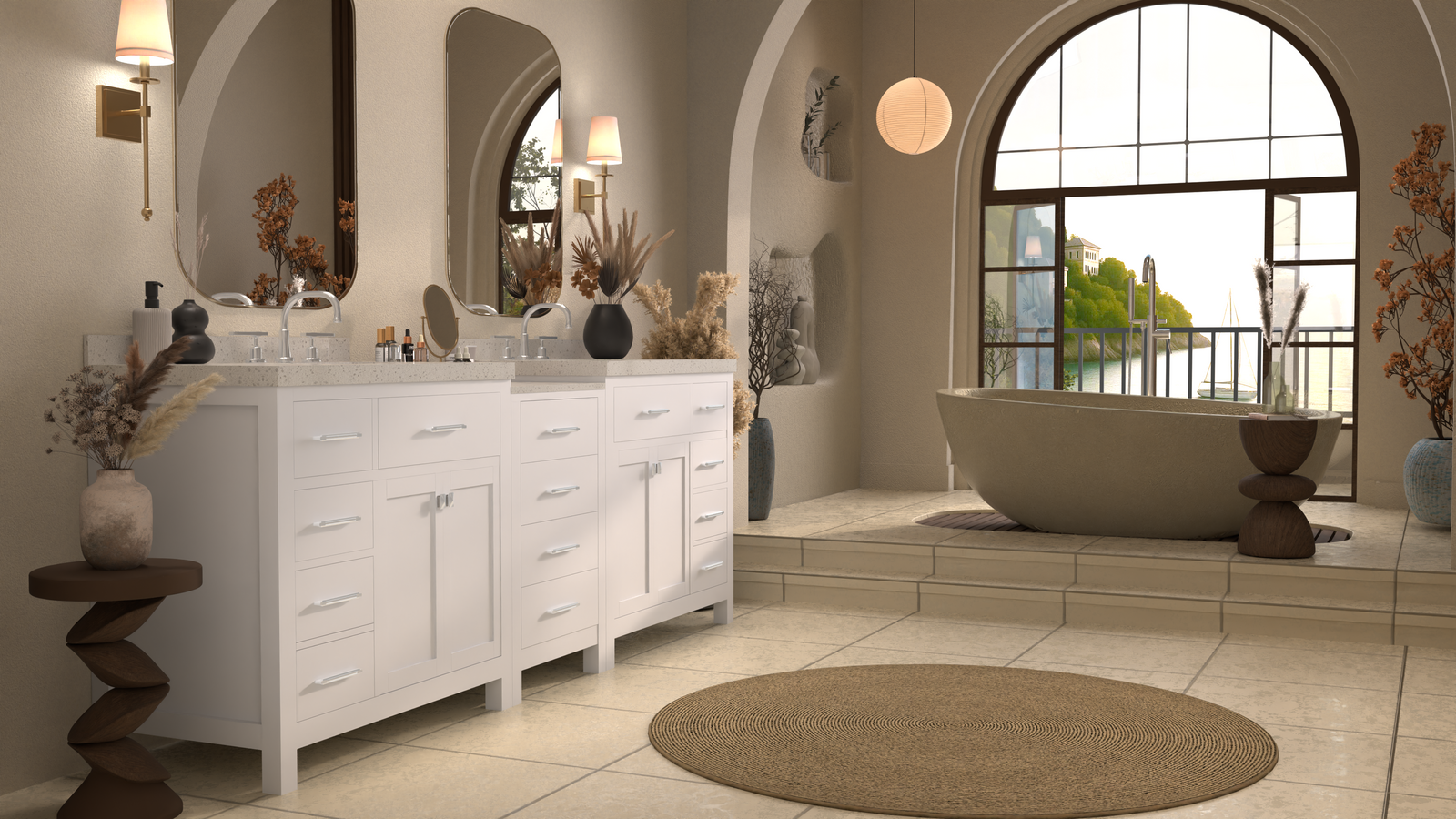 Master Bathroom Vanity : Tips to get the best match