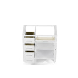 Caroline Parkway 36" Left Single Bathroom Vanity Cabinet Only