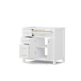 Caroline Parkway 36" Left Single Bathroom Vanity Cabinet Only
