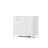 Caroline Parkway 36" Left Single Bathroom Vanity Cabinet Only