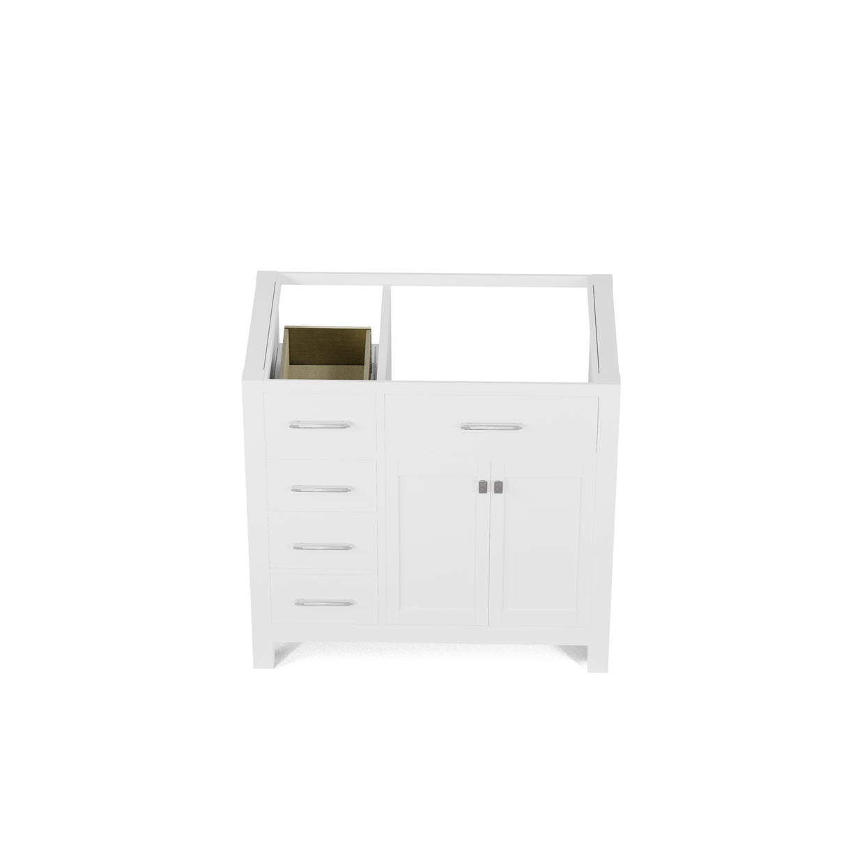 Caroline Parkway 36" Left Single Bathroom Vanity Cabinet Only