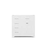Caroline Parkway 36" Left Single Bathroom Vanity Cabinet Only