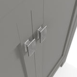 Caroline Parkway 36 inch Bathroom Vanity with Sink and White Quartz Top