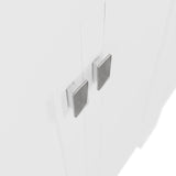 Caroline Parkway 57"  Bathroom Vanity Cabinet with Sink and White Quartz Top