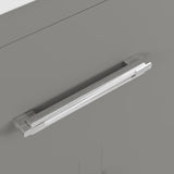Caroline Parkway 57" Modern Bathroom Vanity with Sink and Cultured Marble Top