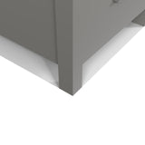 Caroline Parkway 57" Bathroom Vanity with Marble Top and Sink