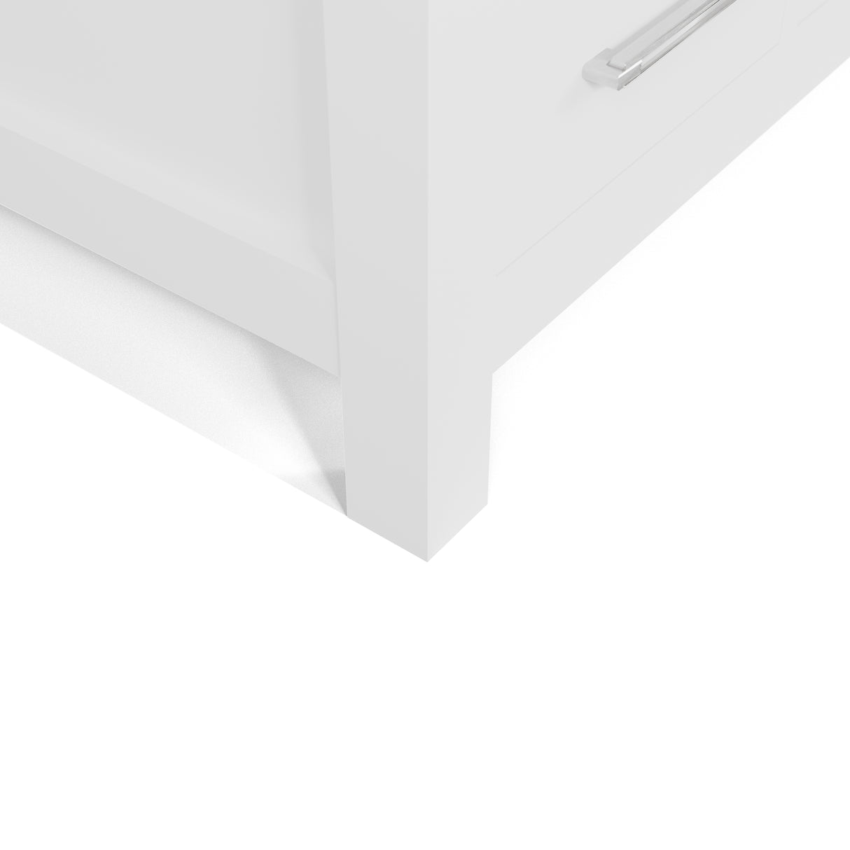 Caroline Parkway 36" Freestanding Bathroom Vanity Cabinet with Sink and Cultured Marble Top