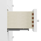 Caroline Parkway 57" Modern Bathroom Vanity with Sink and Cultured Marble Top