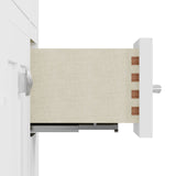 Caroline Parkway 57" Bathroom Vanity with Marble Top and Sink