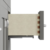 Caroline Parkway 57"  Bathroom Vanity Cabinet with Sink and White Quartz Top