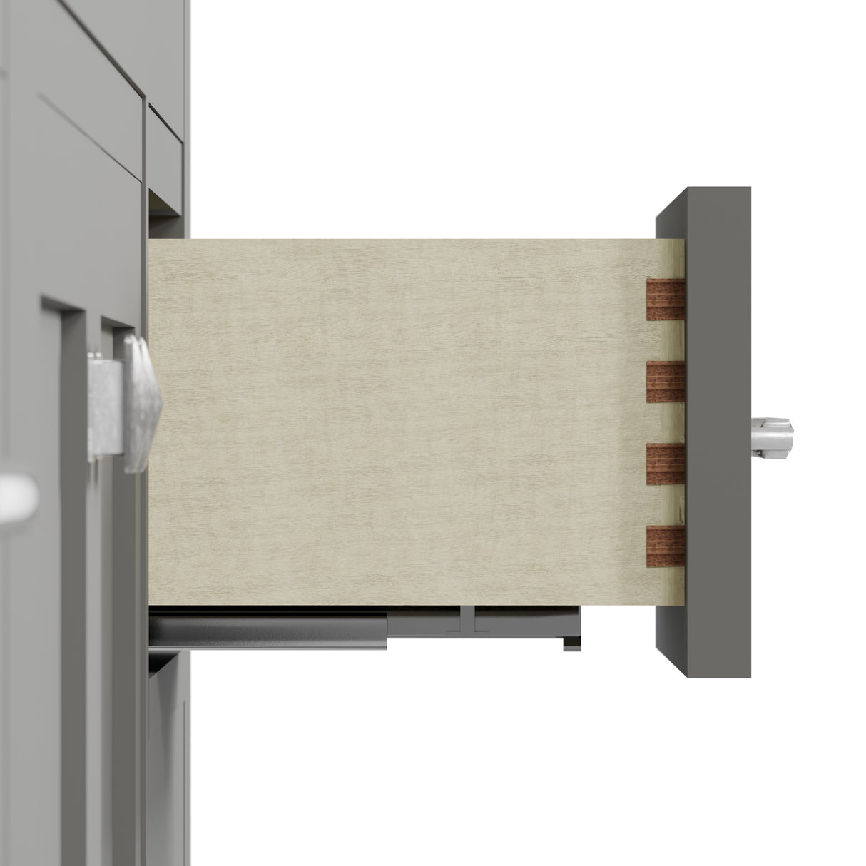 Caroline Parkway 57" Bathroom Vanity with Side Cabinet and Sink