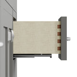 Caroline Parkway 57" Bathroom Vanity with Side Cabinet and Sink