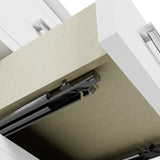 Caroline Parkway 36 inch Bathroom Vanity with Sink and White Quartz Top