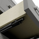 Caroline Parkway 57"  Bathroom Vanity Cabinet with Sink and White Quartz Top
