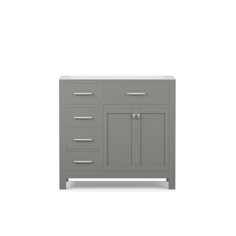 Caroline Parkway 36 inch Bathroom Vanity Cabinet Only