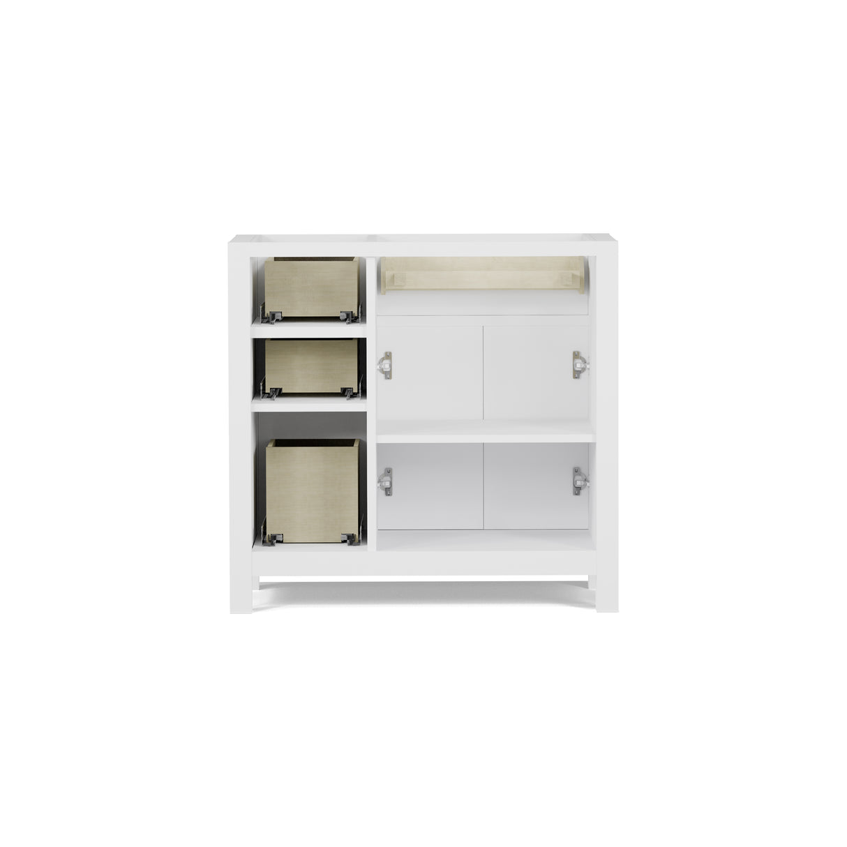 Caroline Parkway 36 inch Bathroom Vanity Cabinet Only