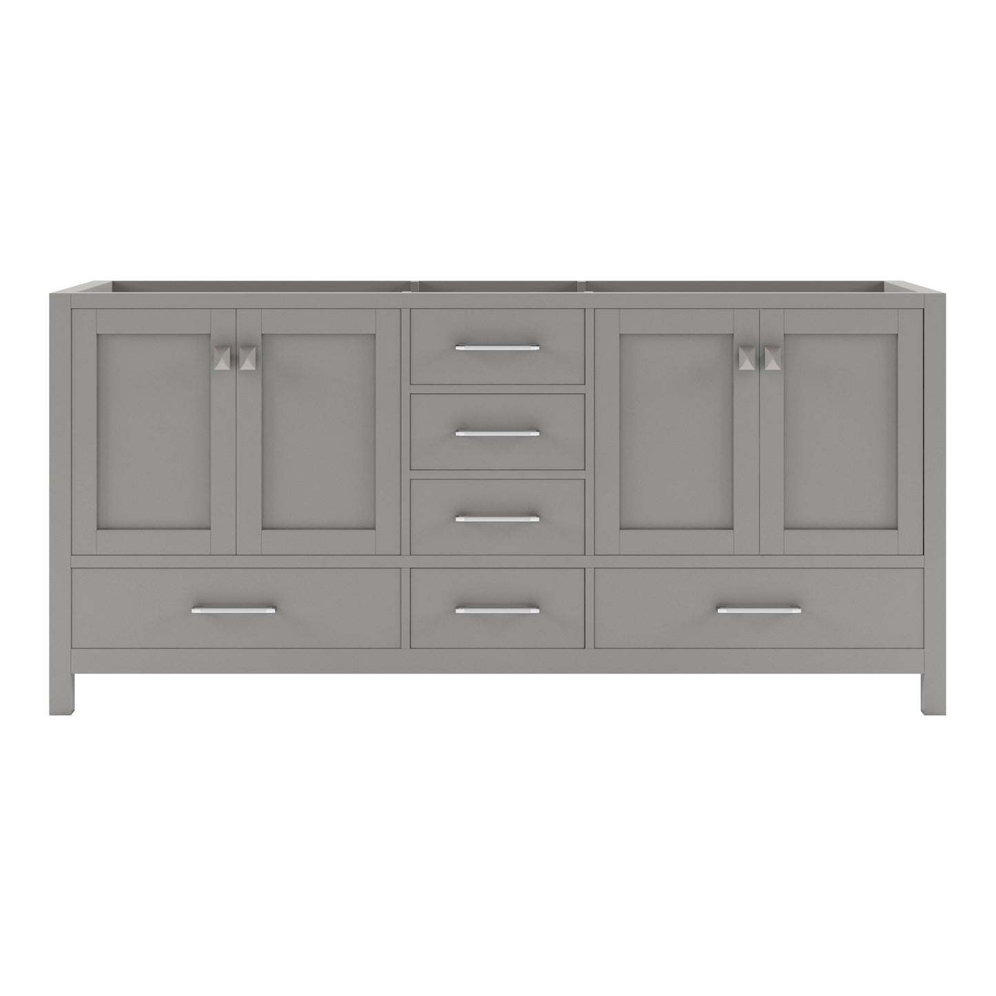 Caroline Avenue 72" Double Vanity Cabinet Only