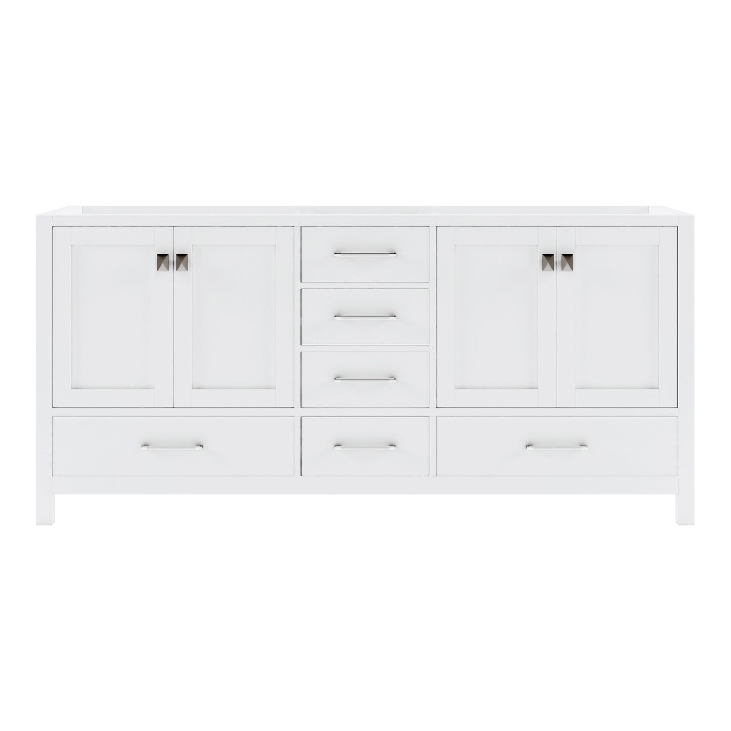 Caroline Avenue 72" Double Vanity Cabinet Only