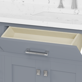 Caroline 60" Double Vanity with Sink and Cultured Marble Top