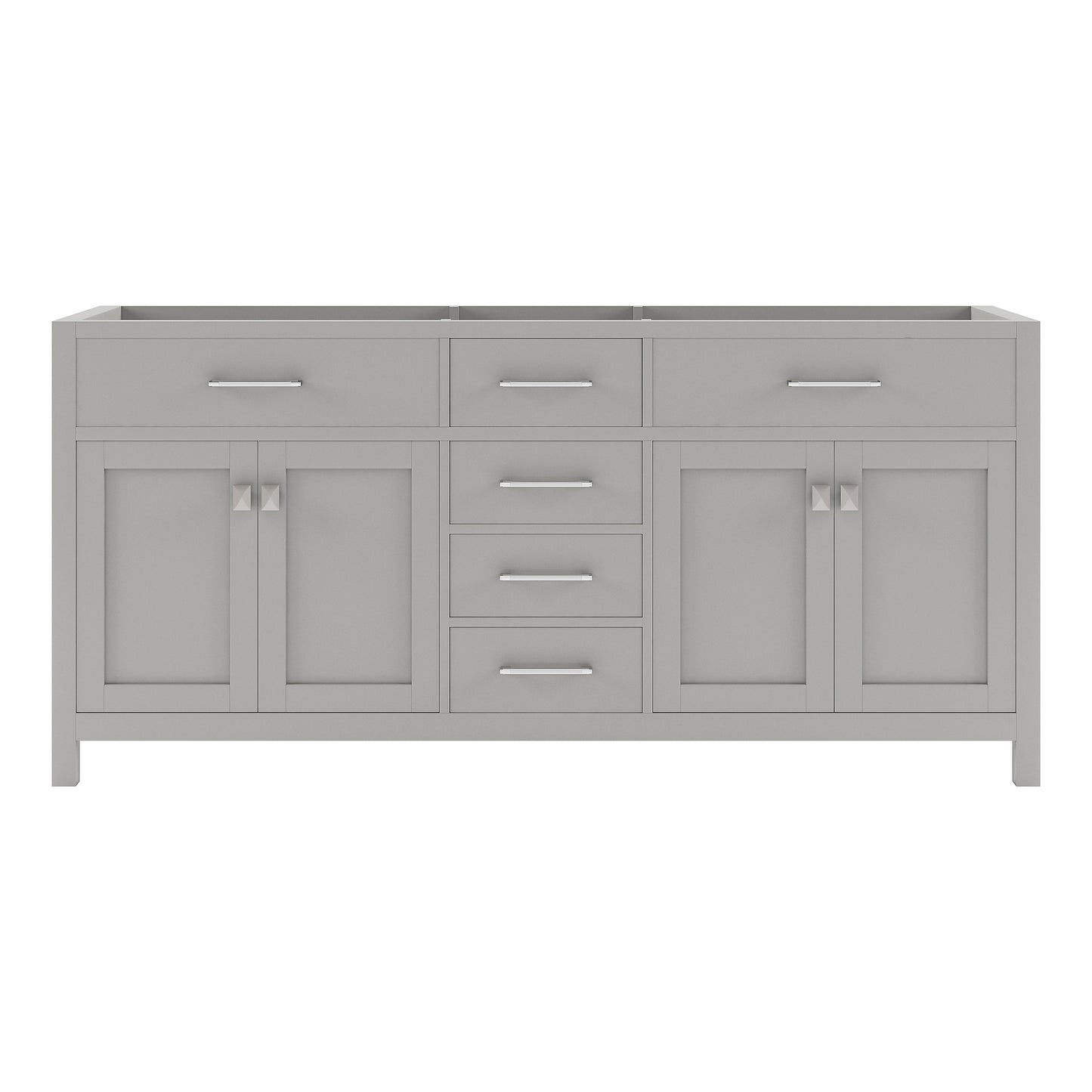 Caroline 72" Double Vanity Cabinet Only