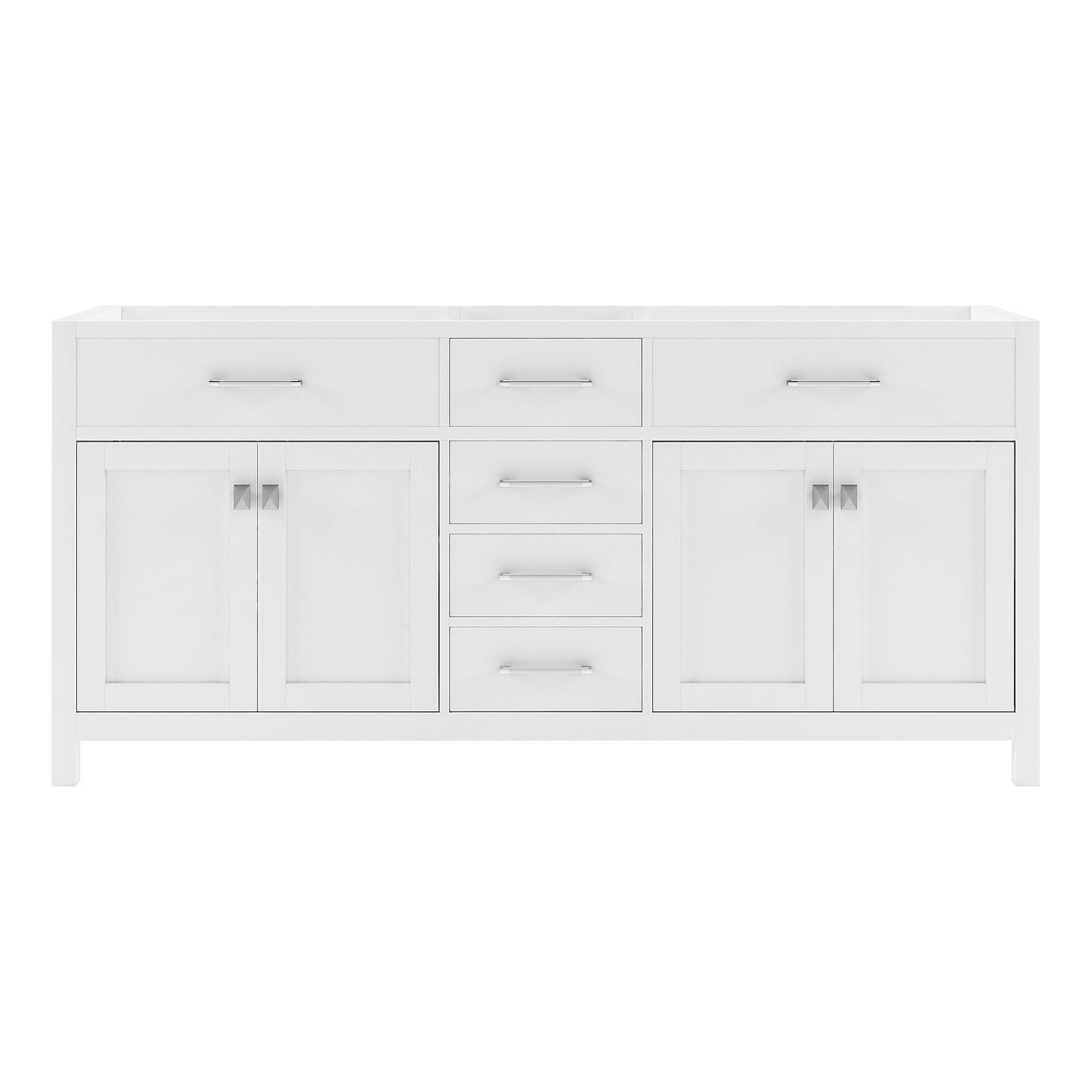 Caroline 72" Double Vanity Cabinet Only