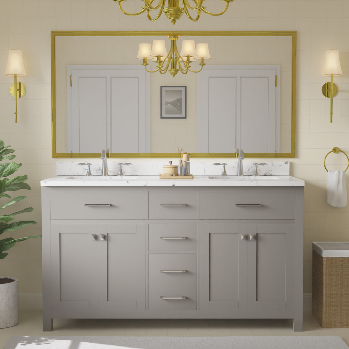 full set bath vanity