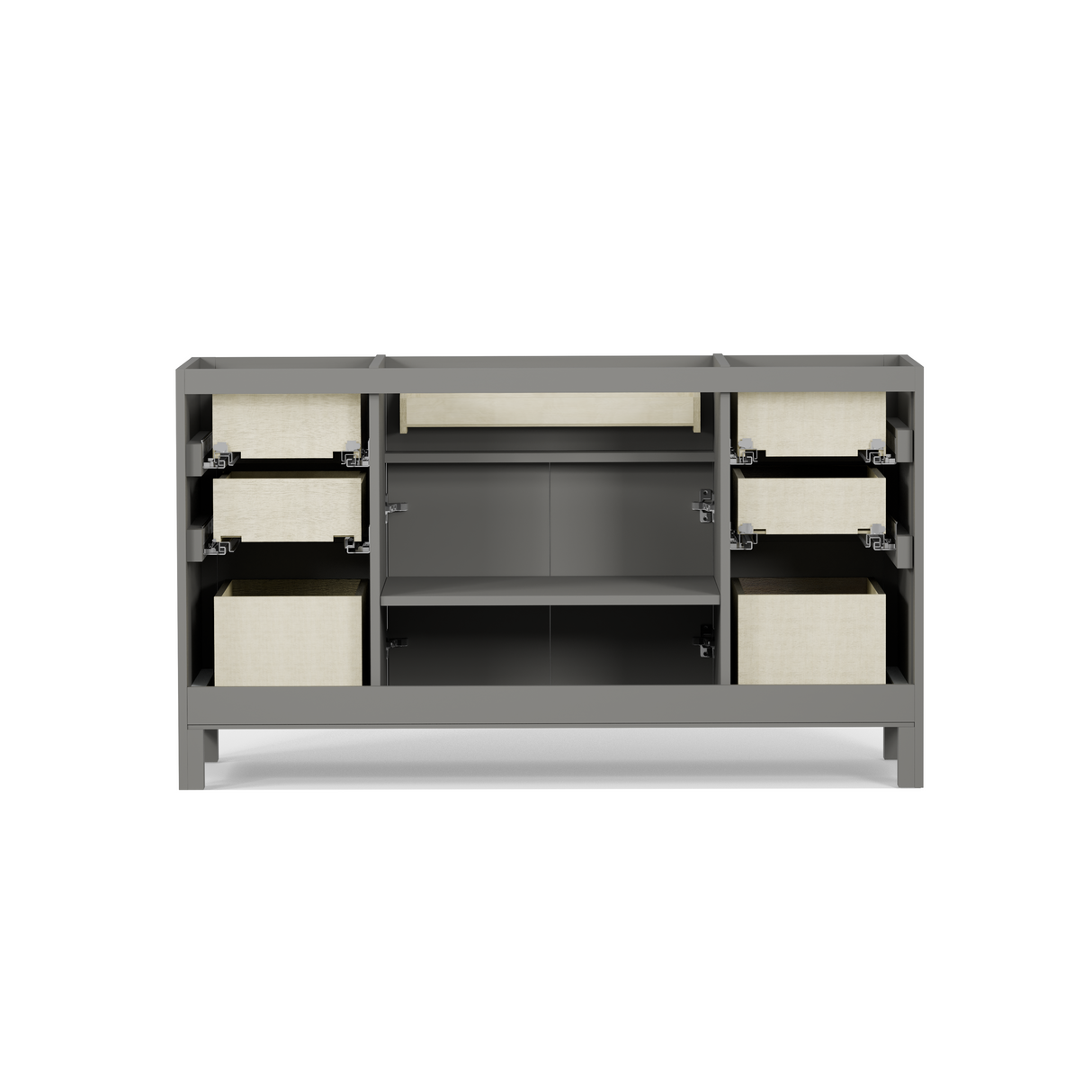 Caroline 60" Single Bathroom Vanity Cabinet Only