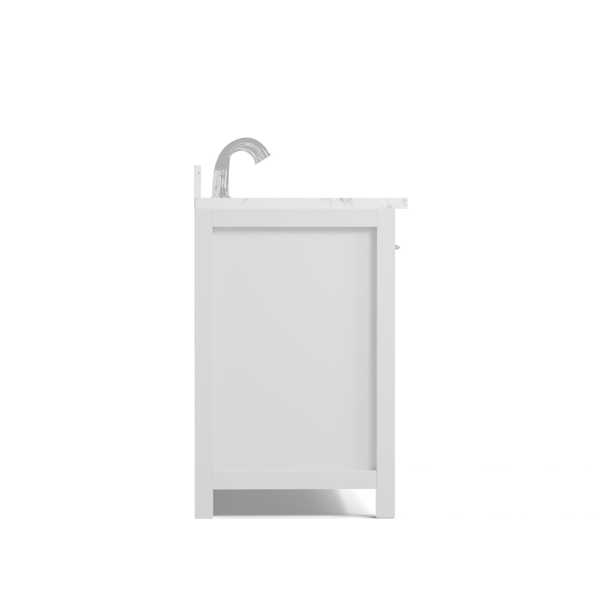 Caroline 60" Double Vanity with Sink and Cultured Marble Top