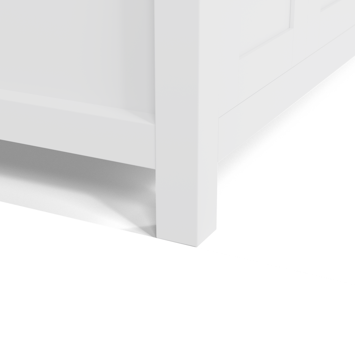 Caroline 60" Double Vanity with Sink and Cultured Marble Top