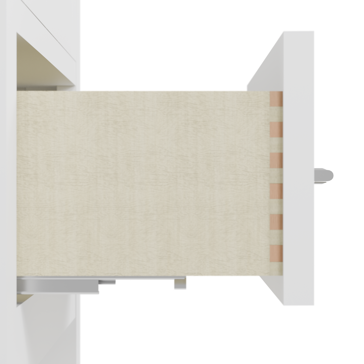 Caroline Avenue 24" Single Vanity Cabinet with Sink and Carrara Marble Top