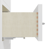 Caroline Avenue 24" Single Vanity Cabinet with Sink and Carrara Marble Top