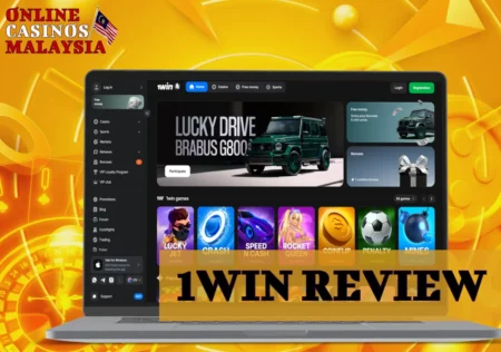Modern casino platform offering games, betting and a user-friendly interface.