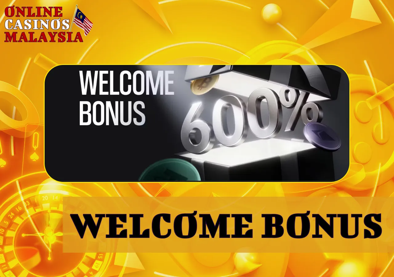 1win offers a welcome bonus for new players after registration.